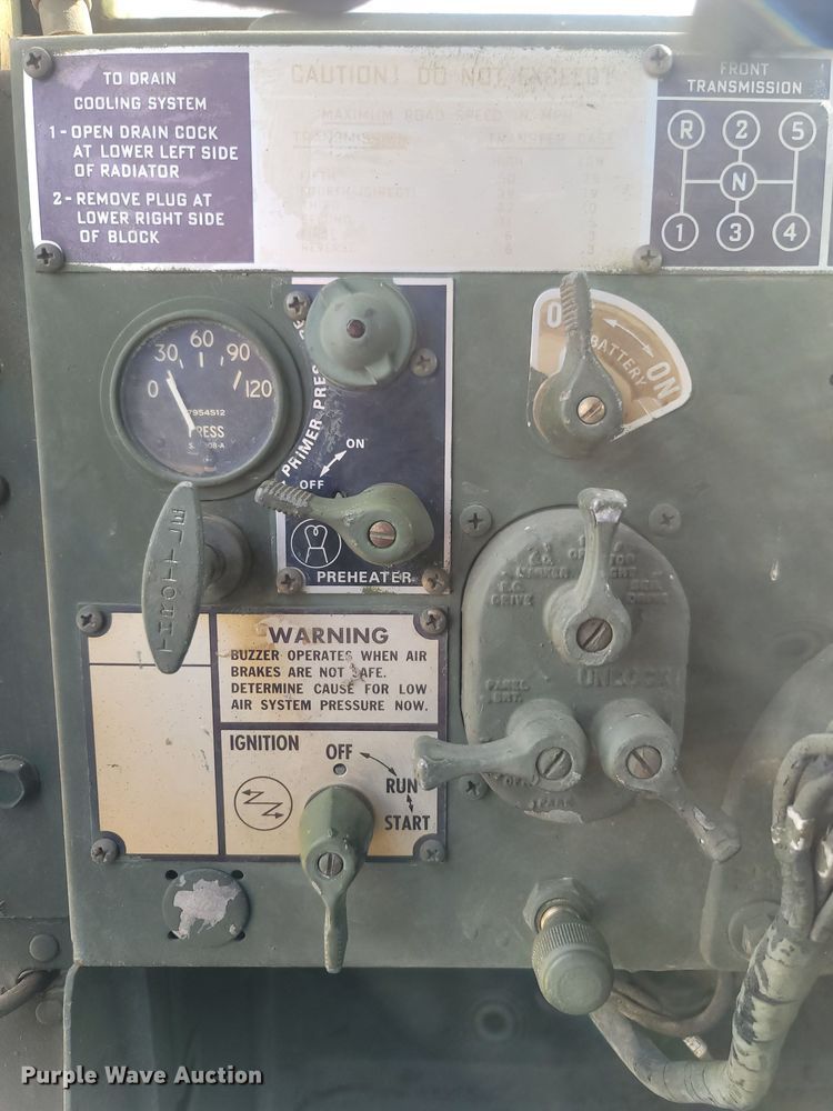 image for item LM9547 1969 Am General M813A1  truck cab and chassis