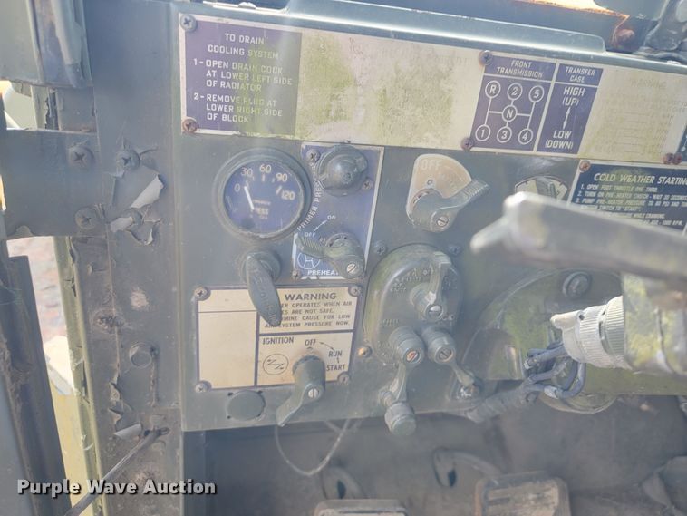 image for item LM9548 1980 Am General M816  dump truck