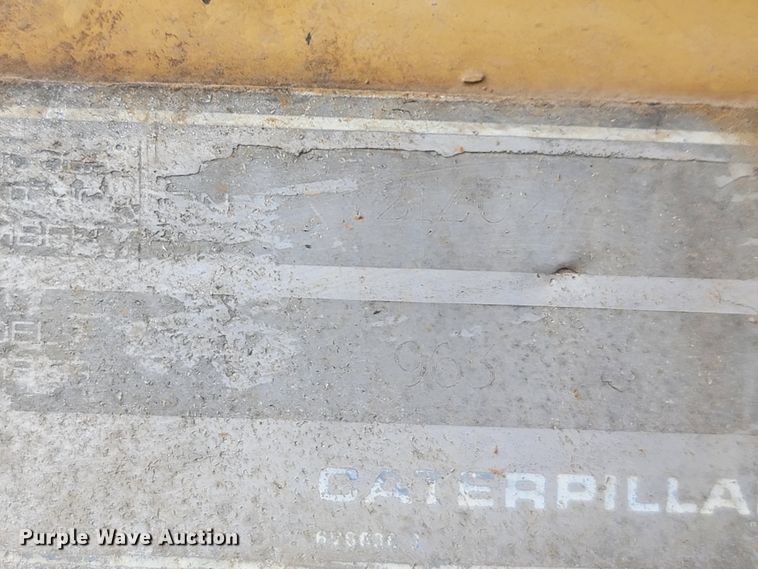 image for item LM9550 1989 Caterpillar 963LGP  track loader