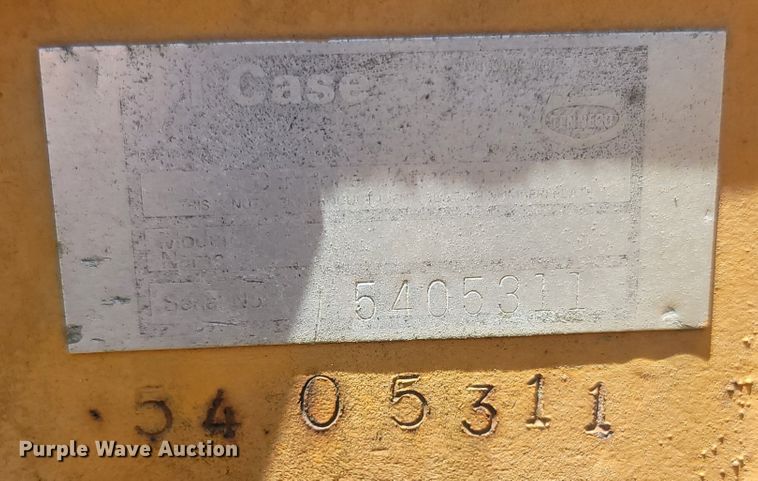 image for item LM9552 1978 Case W14  wheel loader