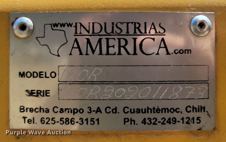 image for item LM9562 2020 Industrias America 120R  box blade