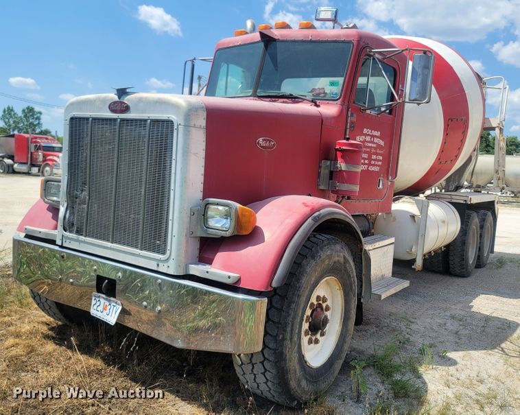 image for item LM9565 1997 Peterbilt 357  ready mix truck