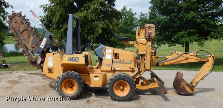 image for item MF9692 Case 460  trencher