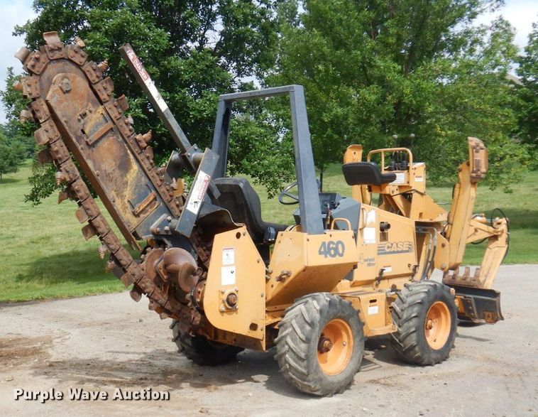 image for item MF9692 Case 460  trencher