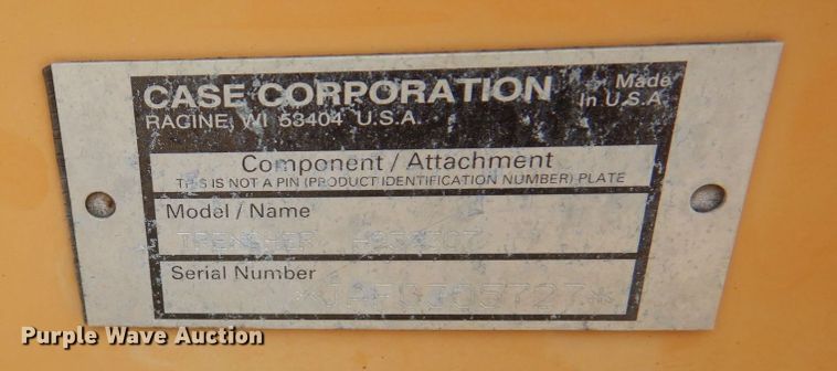 image for item MF9692 Case 460  trencher