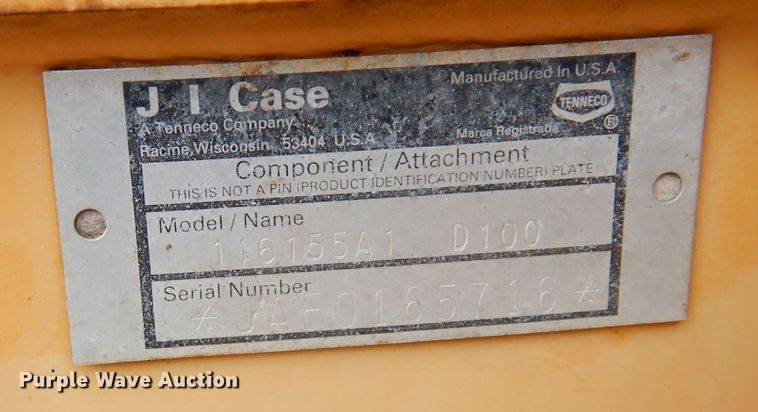 image for item MF9692 Case 460  trencher