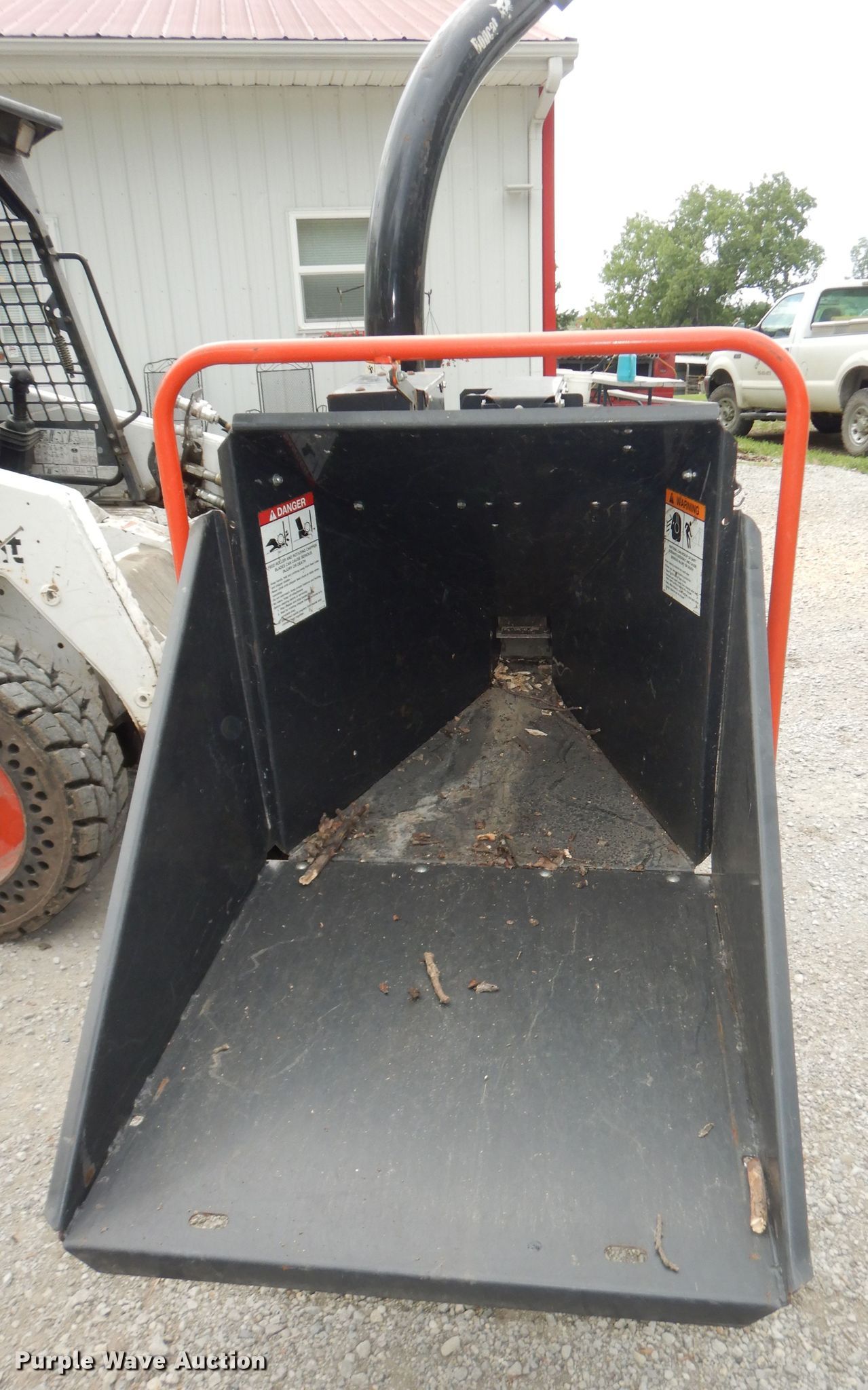 Bobcat WC5A skid steer wood chipper in Denison, KS Item DN1620 sold