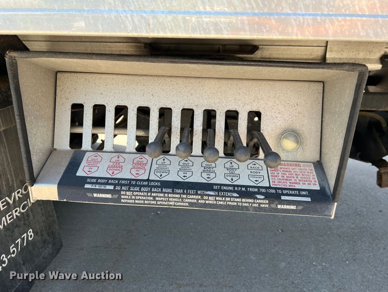 image for item DH8156 2011 Freightliner Business Class M2  rollback truck