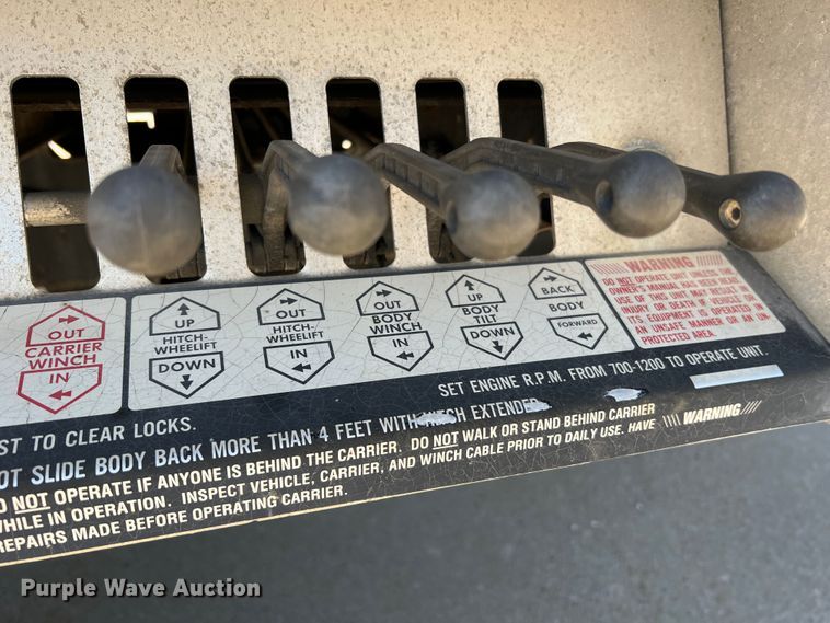 image for item DH8156 2011 Freightliner Business Class M2  rollback truck