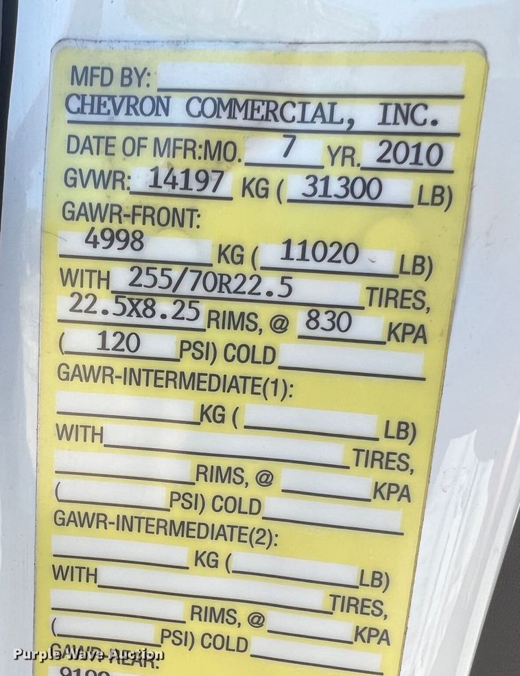 image for item DH8156 2011 Freightliner Business Class M2  rollback truck