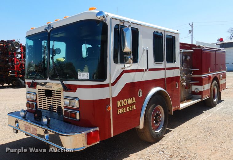 image for item DK4449 1990 Grumman  pumper fire truck