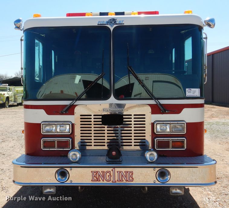 image for item DK4449 1990 Grumman  pumper fire truck