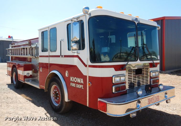 image for item DK4449 1990 Grumman  pumper fire truck