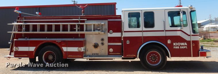 image for item DK4449 1990 Grumman  pumper fire truck