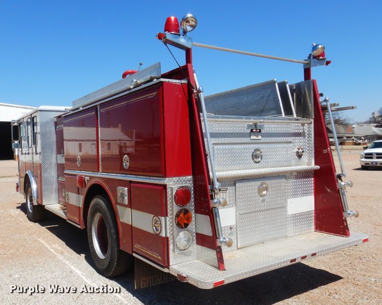 image for item DK4449 1990 Grumman  pumper fire truck