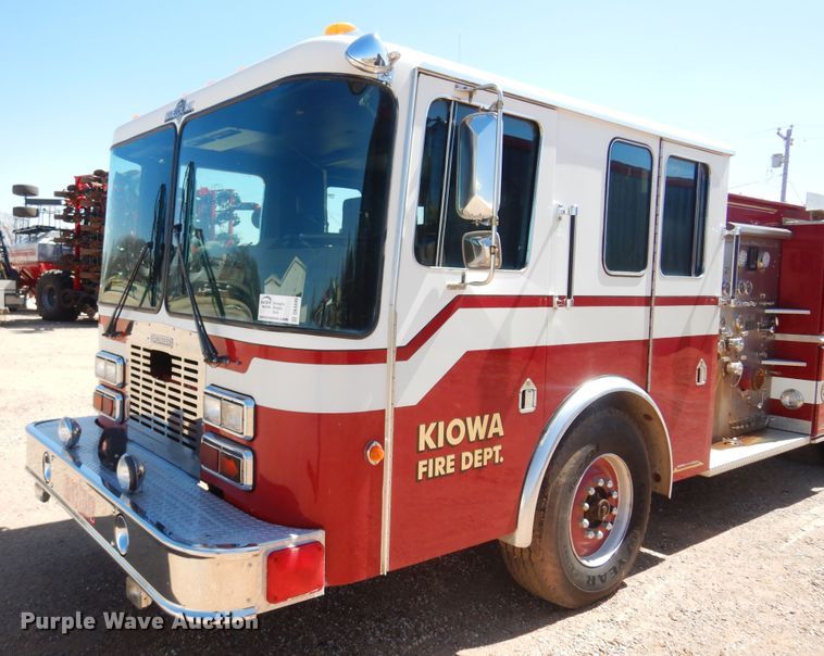 image for item DK4449 1990 Grumman  pumper fire truck