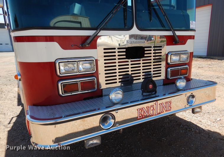 image for item DK4449 1990 Grumman  pumper fire truck