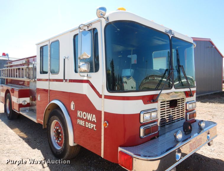image for item DK4449 1990 Grumman  pumper fire truck