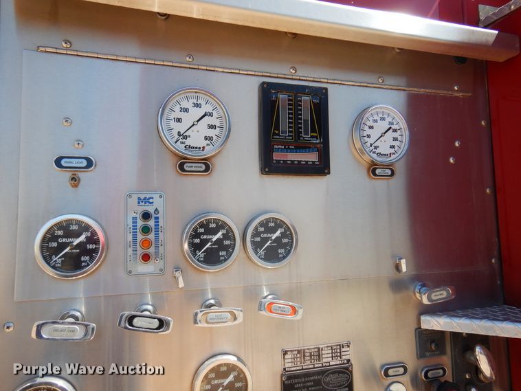 image for item DK4449 1990 Grumman  pumper fire truck