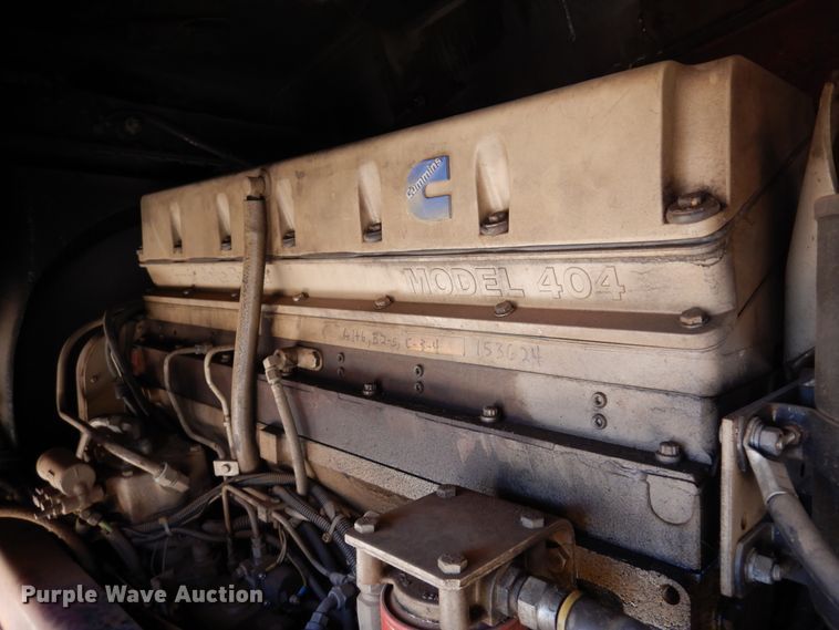 image for item DK4449 1990 Grumman  pumper fire truck