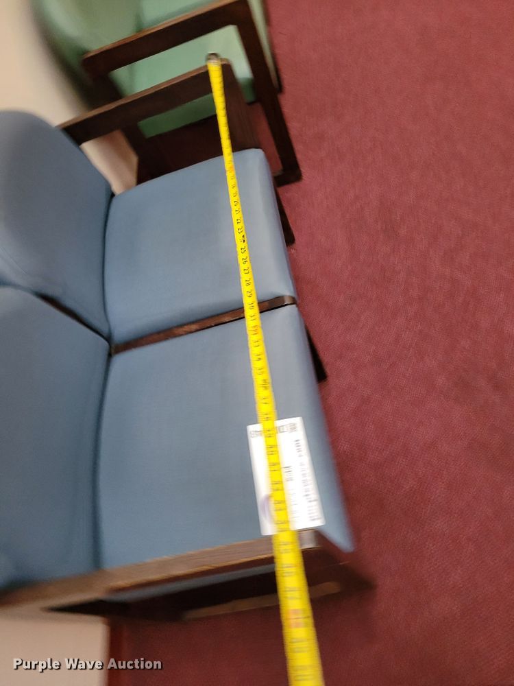 image for item DM2348 (4) two seat waiting room chairs