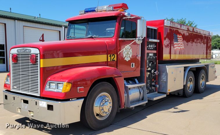 image for item DM2354 1994 Freightliner  tanker fire truck