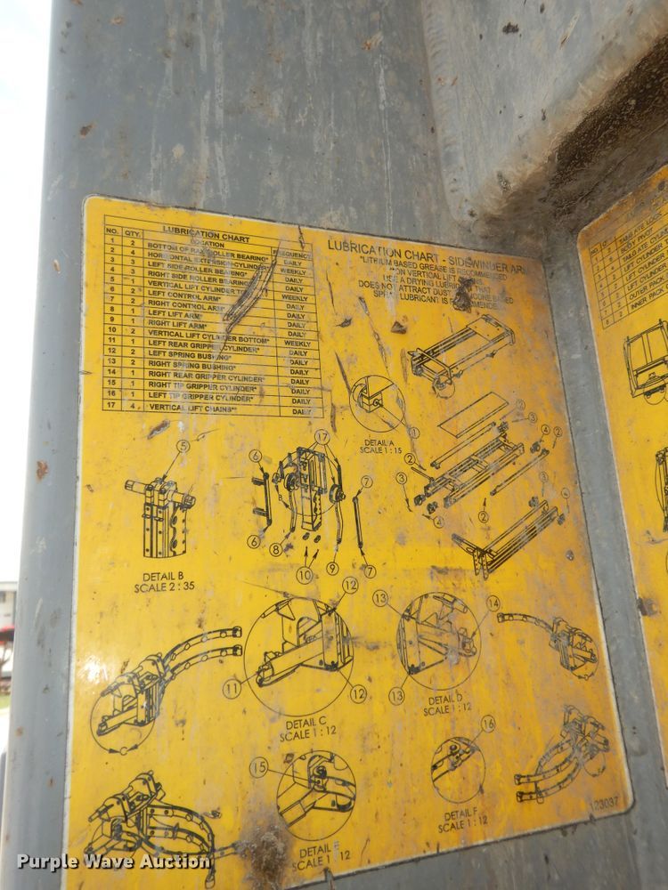 image for item DN1628 2014 Mack LEU613  refuse truck