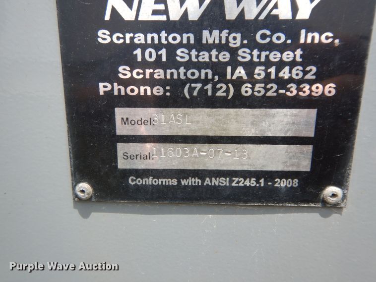 image for item DN1628 2014 Mack LEU613  refuse truck