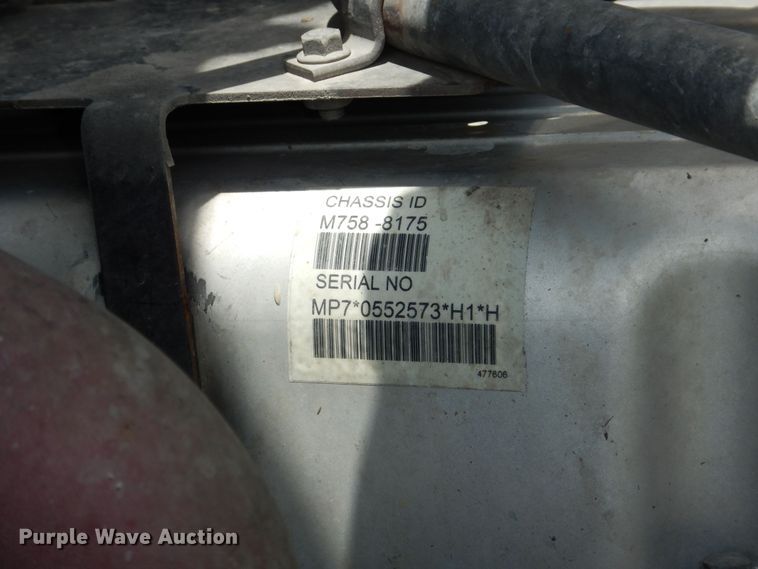 image for item DN1628 2014 Mack LEU613  refuse truck