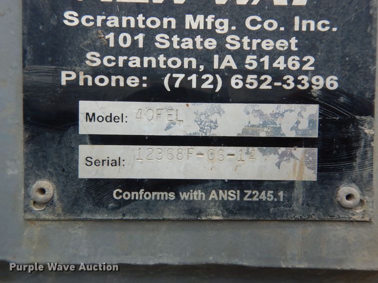 image for item DN1629 2015 Mack LEU633 Mammoth  refuse truck