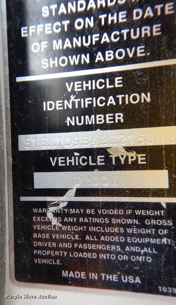 image for item DN1630 2014 Auto Car ACMD42  street sweeper truck