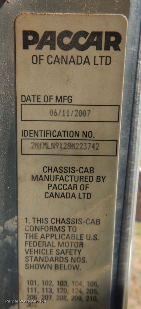 image for item DN1660 2008 Kenworth T300  dump truck