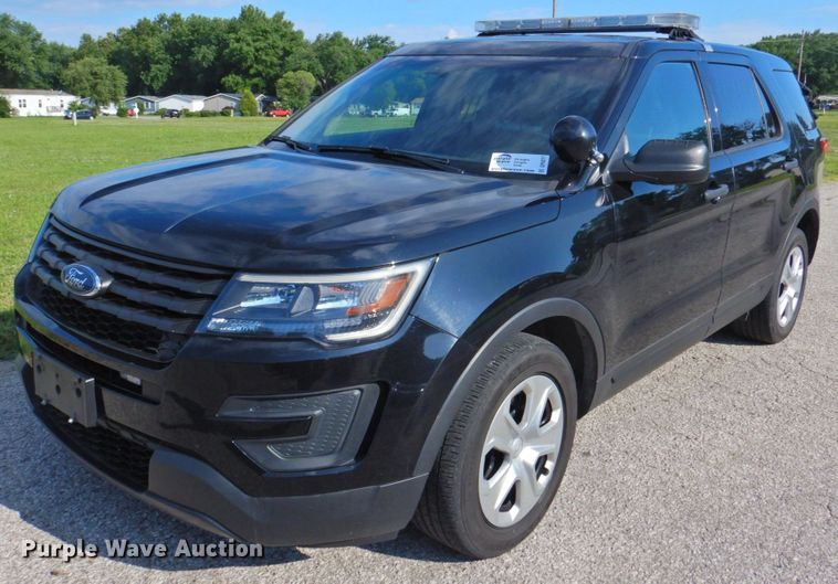 image for item DP4377 2018 Ford Explorer Police Interceptor  SUV