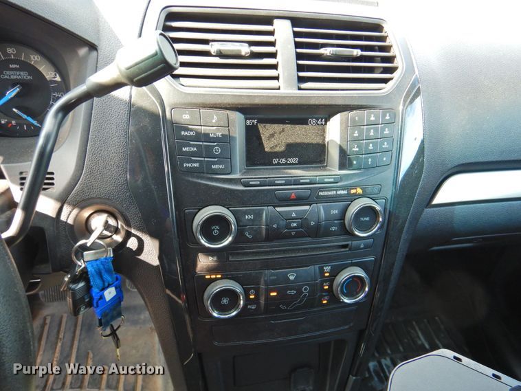 image for item DP4377 2018 Ford Explorer Police Interceptor  SUV