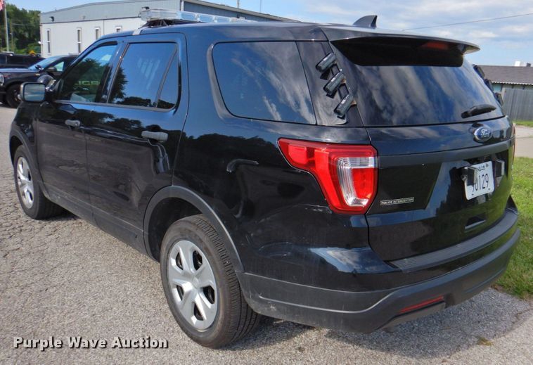 image for item DP4378 2018 Ford Explorer Police Interceptor  SUV