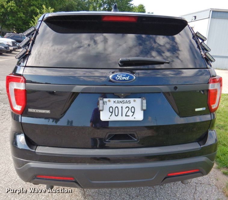 image for item DP4378 2018 Ford Explorer Police Interceptor  SUV