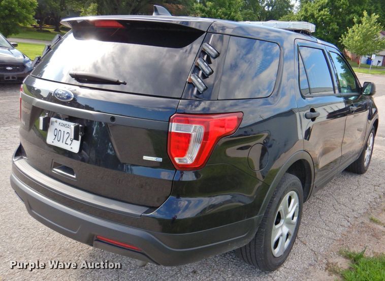image for item DP4378 2018 Ford Explorer Police Interceptor  SUV