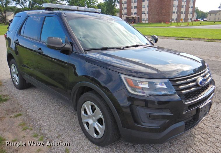 image for item DP4378 2018 Ford Explorer Police Interceptor  SUV
