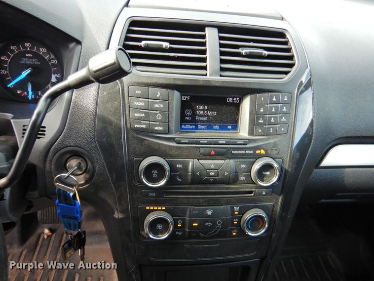 image for item DP4378 2018 Ford Explorer Police Interceptor  SUV