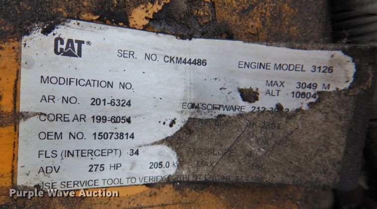 image for item DP4381 2002 Chevrolet C7500  bucket truck