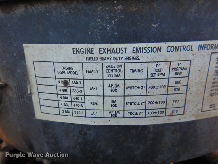 image for item DP4674 1979 Dodge D40  bucket truck