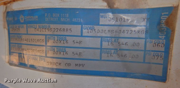 image for item DP4674 1979 Dodge D40  bucket truck