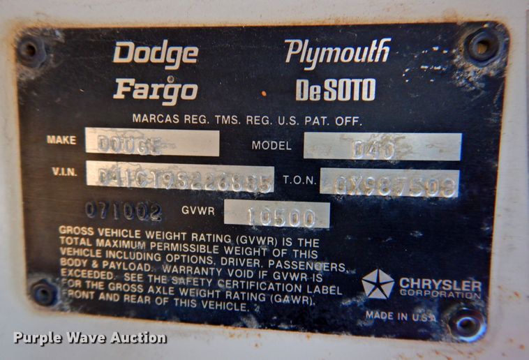 image for item DP4674 1979 Dodge D40  bucket truck