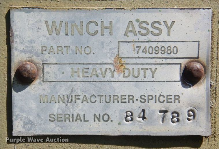 image for item DP5621 1984 Am General M936  tow truck