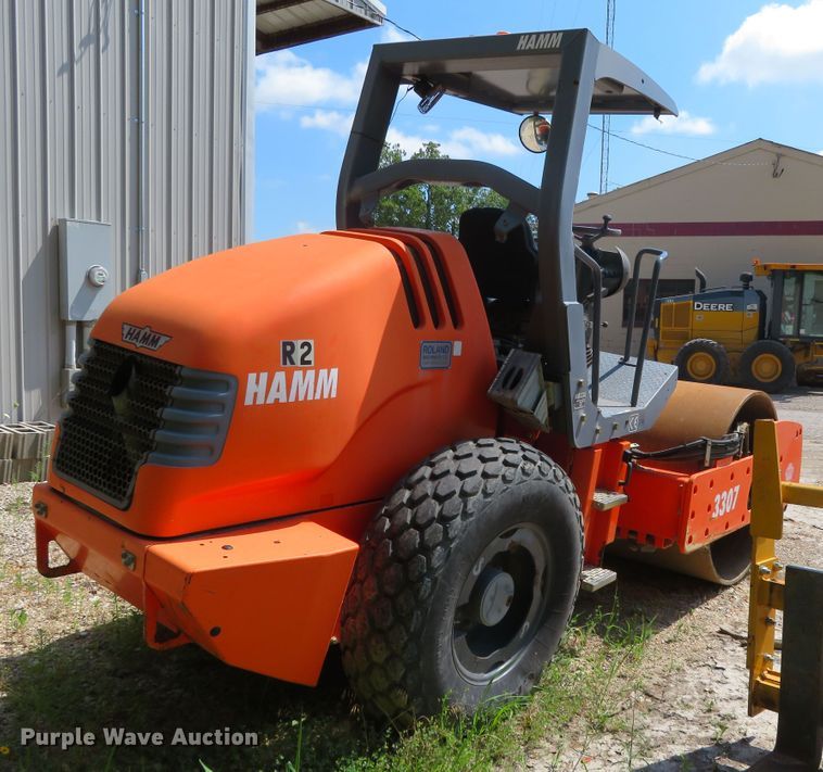 image for item DR0092 2006 Hamm 3307  single drum vibratory roller