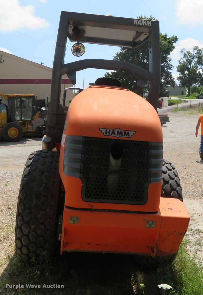 image for item DR0092 2006 Hamm 3307  single drum vibratory roller