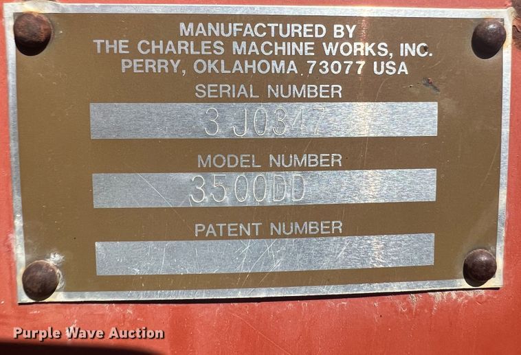 image for item HL9238 Ditch Witch 3500  trencher