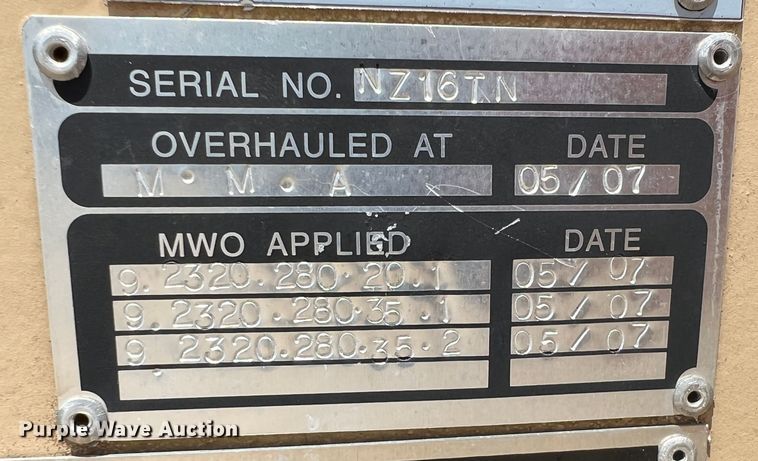 image for item HL9245 2007 Am General M998  SUV