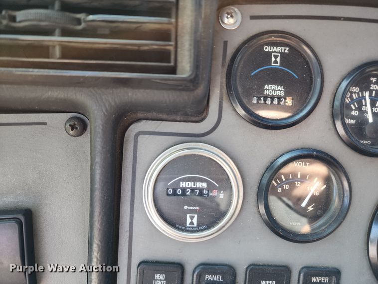 image for item JA9942 1999 Pierce Tilt Cab  ladder fire truck