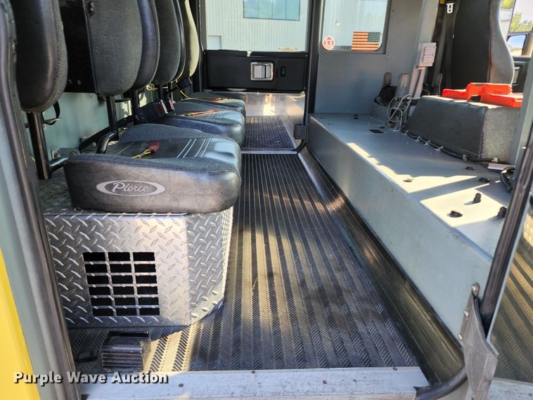 image for item JA9942 1999 Pierce Tilt Cab  ladder fire truck